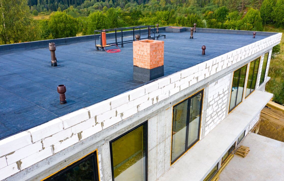 flat roof repair work north carolina